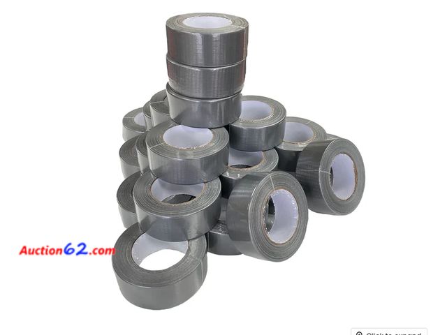 Lot 44-1711b - Stick Click Duct Tape - 1.88 inches x 30 yards, 24 Pack, New See All Photo's Not Tested Appears New, A basic inspection has been given to th...