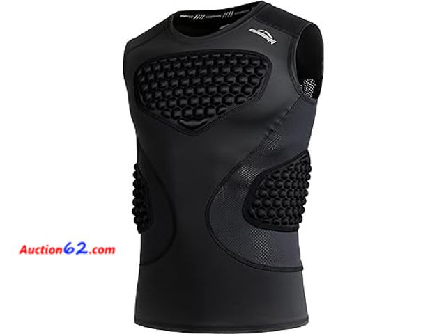 Lot 44-147g - Youth Padded Protective Shirt -Medium  Appears New, A basic inspection has been given to this item. Sold AS-IS.