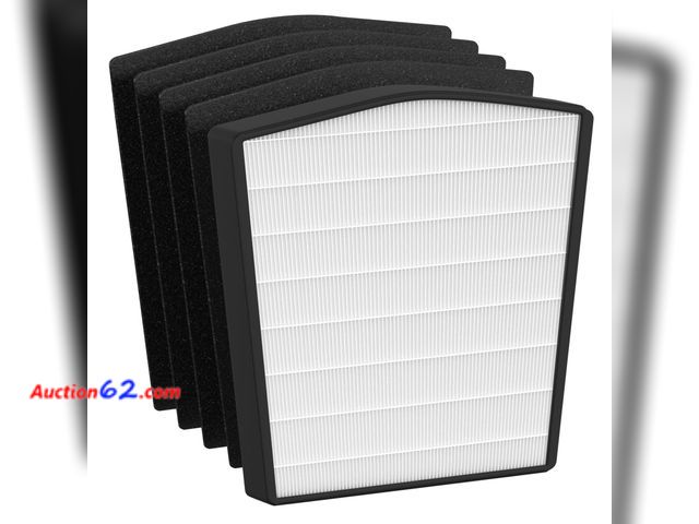 Lot 44-4090e - Roninby True HEPA Filter Replacement Compatible with LivePure Bali Series LP550TH, LP550THP Multi-Room Whole House Air Cleaner Purifier, Par...