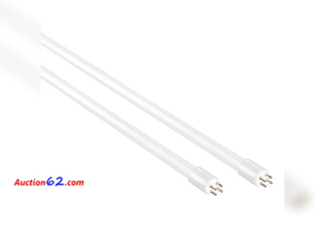 Lot 44-4082w - HQUA-TWS-12L 55W UV Bulb 2 Pack, 4 pin, fit for TWS-12/121 System. Appears New, A basic inspection has been given to this item. Sold AS-IS.
