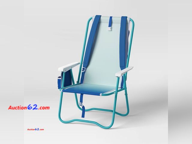 Lot 44-115p - Retail of $40- Backpack Chair - Sun Squad™ Appears New, A basic inspection has been given to this item. Sold AS-IS.