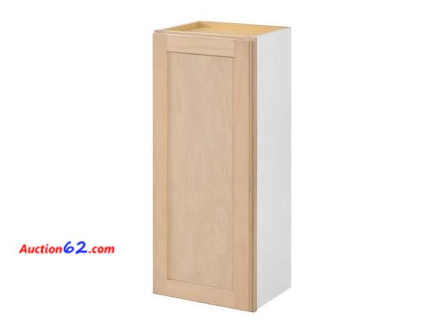 Lot 44-1552z - 15 in. W X 12 in. D X 36 in. H Ready to Assemble Wall Kitchen Cabinet in Unfinished with CLICKREADY Technology - $87 Retail value- Revitaliz...