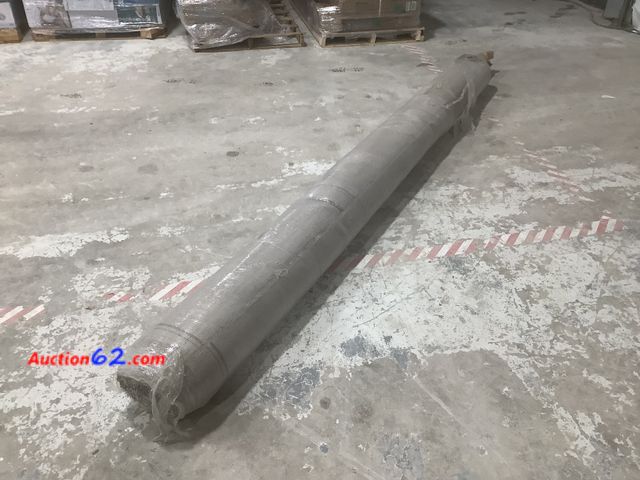 Lot 44-45h - Large Roll of Dreamcatcher - Dolphin - Gray 12 ft. Wide x Cut to Length 24 oz. Polyester Texture Carpet- Est. 14.11 LF. 12ft. 2 in. W- Linea...