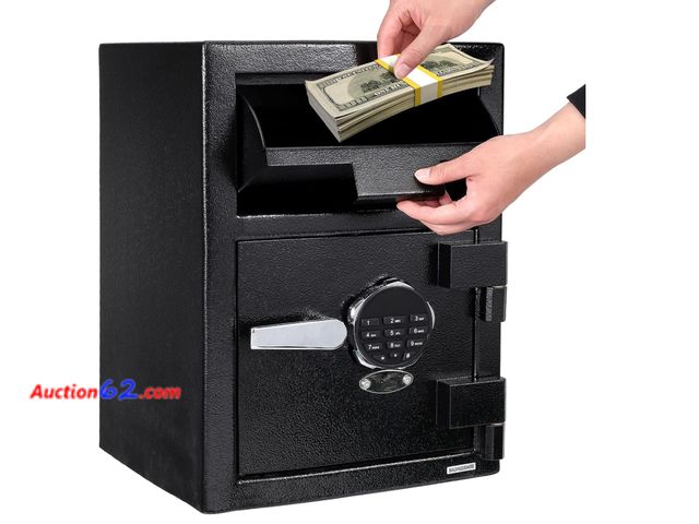 Lot 44-63z - Retail Value of $185- 2.4 Cu Ft Depository Safe with Drop Slot Appears New