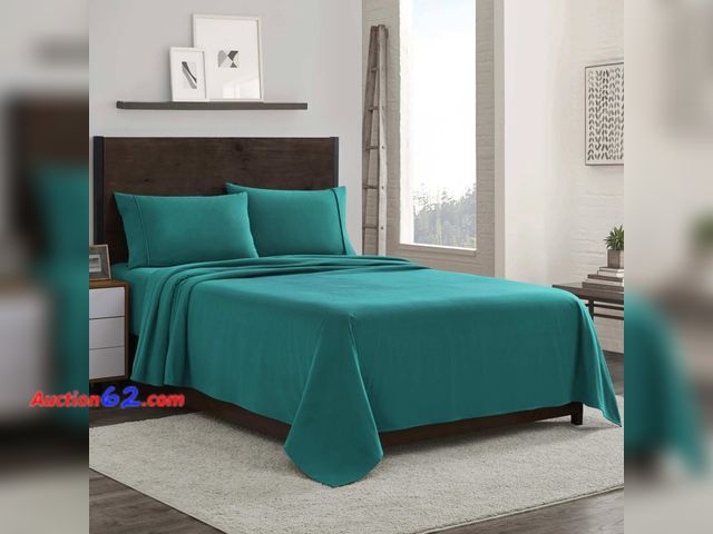 Auction62.com - Lot 44-168 - Sweet Home Collection Flannel Sheet Set ...