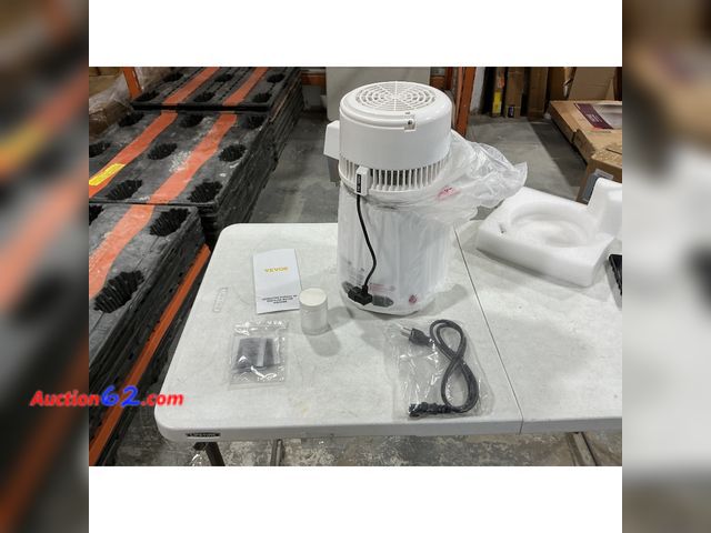 Lot 44-1136i - $66 Retail price - Distilled Water Machine YMK40101 - 120V 750W 4L Appears New, A basic inspection has been given to this item. Sold AS-IS. ...