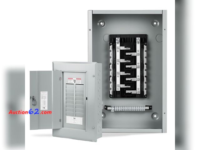 Lot 44-1812 - $99.99 Retail price - THQL Circuit Breaker Panels,16-Space, 125A Circuit Breaker Distribution Box, 120V/240V Circuit Breaker Electrical Encl...