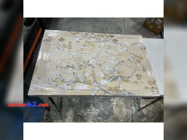 Lot 44-1121i - $150 Retail price - Oliver Gal The Artist Co Floral and Botanical Wall Art - Canvas Prints Van Gogh in Golden Blossoms, 36x24 Appears New, A...