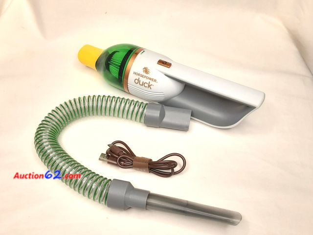 Lot 44-5713g - Duck Compact Cordless Vacuum by Horsepower, Ultra-Powerful, Strong Suction, AS-SEEN-ON-TV, Easy To Store, Rechargeable. Home, Auto, Pet Hair...