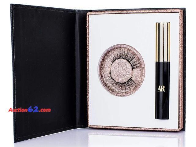 Lot 44-6820p - RETAIL $29.69 ALIROSE Magnetic Eyeliner with Magnetic Eyelashes Kit No Glue False Lashes Appears New, A basic inspection has been given to t...