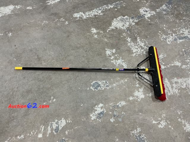 Lot 44-107f - Quickie 2 In 1 Squeegee Pushbroom Appears New, A basic inspection has been given to this item. Sold AS-IS.