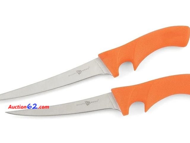 Lot 44-6881g - 2 Pack of South Bend Fillet Knives 6 and 7in Appears New, A basic inspection has been given to this item. Sold AS-IS.