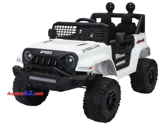 Lot 44-29b - Retail value $154- 12V Kids Ride on Truck Car W/Parents Remote Control,2-Seat,Powerful Dual Motor,Button Start, Swing Button,Foot Pedal, 3 S...