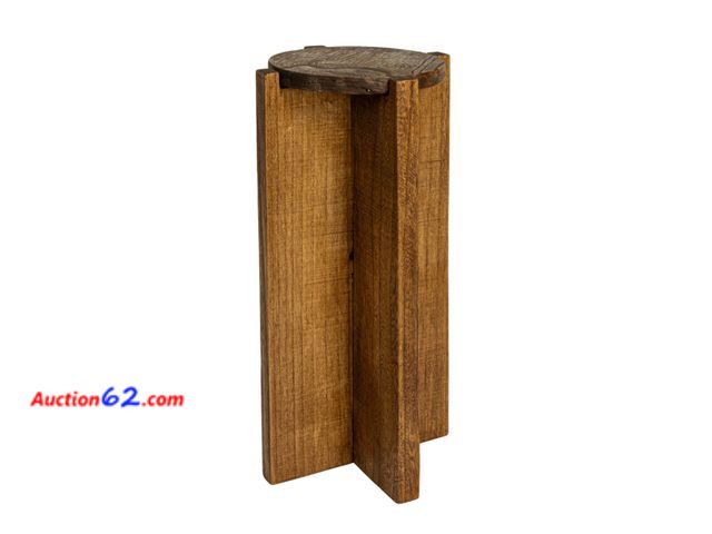 Lot 44-215a - Creative Co-Op Paulownia Wood Round Accent Table, Brown See All Photo's Appears New, A basic inspection has been given to this item. Sold AS...