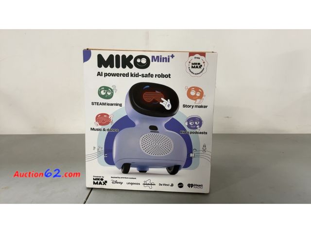 Lot 44-1651j - MIKO Mini+ MIKO MAX - AI-powered Conversational Companion Robot for Kids - NIB Not Tested See All Photo's E-Commerce Return, A basic inspect...