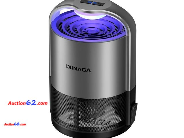 Lot 44-9034o - Bug Zapper Indoor,Mosquito Trap with 10 Sticky Glue Boards, Gray Appears New, A basic inspection has been given to this item. Sold AS-IS.