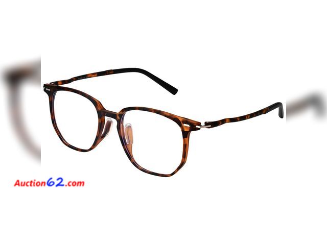 Lot 44-2598f - Dollger Blue Light Blocking Glasses for Women - Oversized Square Frame Computer Eyewear, Anti Eye Strain, Lightweight（Tortoiseshell） Appears...
