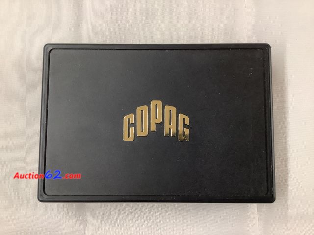 Lot 44-7501k - 2 used decks of copag plastic jumbo index playing cards. Used in a home game. Used See All Photo's Unmarked, No barcodes Dirty