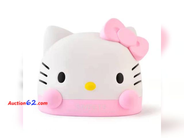 Lot 44-9057m - Prettyia Kawaii Pink Kitty Tissue Desk Accessories Appears New, A basic inspection has been given to this item. Sold AS-IS. New As-Is