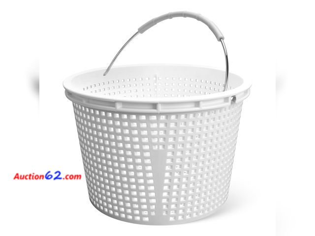 Lot 44-1800 - EAGLEGGO 8" Pool Skimmer Basket Compatible with Pentair U-3 08650-0007 Hayward SPX1070E See All Photo's Not Tested Appears New, A basic insp...