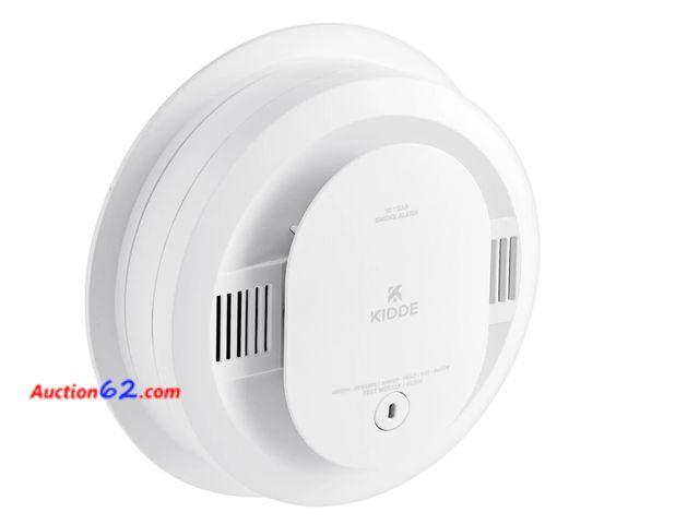 Lot 44-1510 - Kidde 20SA10 - Photoelectric Smoke Alarm, Hardwire Interconnect, 120V AC Powered, Lithium Battery Backup See All Photo's Not Tested Appears ...