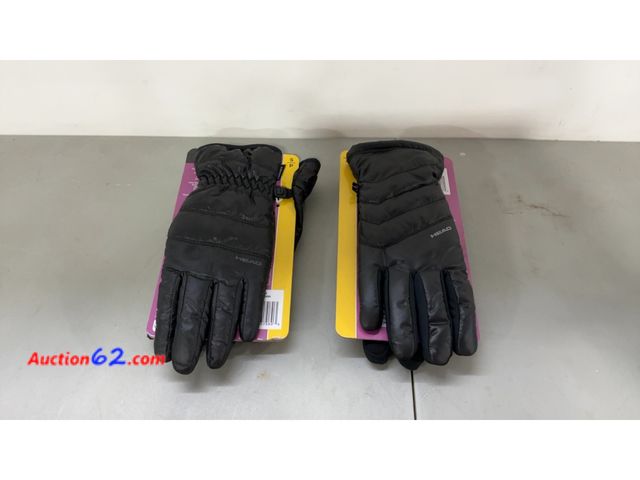 Lot 44-1671j - HEAD Black Puffer Gloves Size S/M Not Tested See All Photo's E-Commerce Return, A basic inspection has been given to this item. Sold AS-IS.