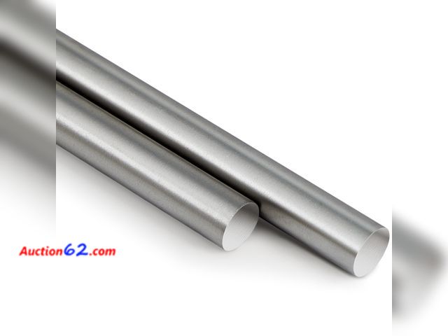 Lot 44-1566o - Gisafai 2 Pcs 316 Stainless Steel Rod 1/4''(6mm) Diameter 36'' (910mm) Length Solid Round Bar Metal Shaft Rods for DIY Craft Industry Metal ...
