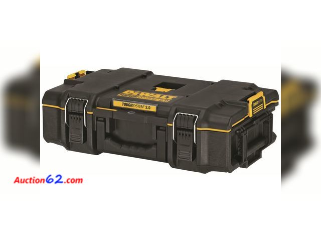Lot 44-3i - $83.34 Retail price - DEWALT DWST08165 TOUGH SYSTEM 2.0 TOOL BOX Not Tested See All Photo's Appears New, A basic inspection has been given t...