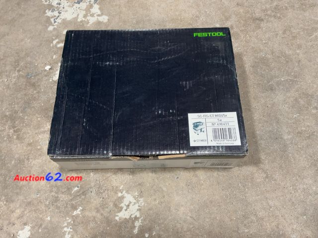 Lot 44-1604t - Festool SC-FIS-CT MIDI/5x Vacuum Bags, 5-Pack, CT MIDI Not Tested See All Photo's