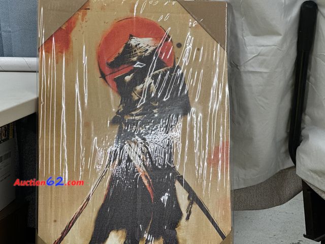 Lot 44-7513b - Japanese samurai warrior, wall art approx 16x24 new. See photo.
 5. Not Tested 13. Never opened, Factory Sealed