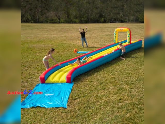 Lot 44-99g - Wham-O 30ft Constant Air Slip ‘N Slide- Blower NOT Included Tested & Working