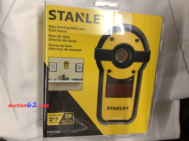 Lot 44-6199w - STANLEY Auto-Leveling Wall Laser,New. See All Photo's Not Tested Never opened, Factory Sealed