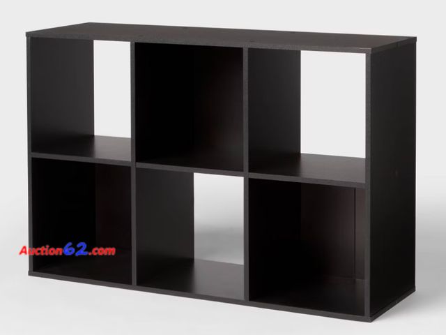 Lot 44-910w - Retail value $35- 11" Cube Book Shelf Black - Brightroom Appears New, A basic inspection has been given to this item. Sold AS-IS. See All Ph...