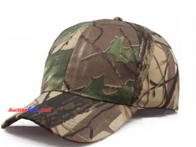 Lot 44-500p - Lot of (1) Velcro Back Camouflage Ball Cap Appears New, A basic inspection has been given to this item. Sold AS-IS. See All Photo's Not Test...