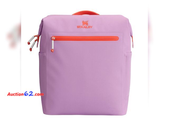 Lot 44-121o - $99.99 Retail price - Stanley All Day Madeleine Midi Backpack Soft Cooler 14.8 Quarts | 20 Can Cooler with Handle and Shoulder Straps | Stay...