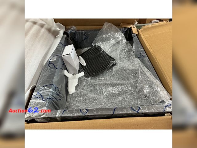 Lot 44-4114w - $146.9 Retail price - (Appears To Have Minor damage-Bent) Black Kitchen Sink, Stainless Steel 27 x 22 Inch Drop In Sink Single Bowl Top Moun...