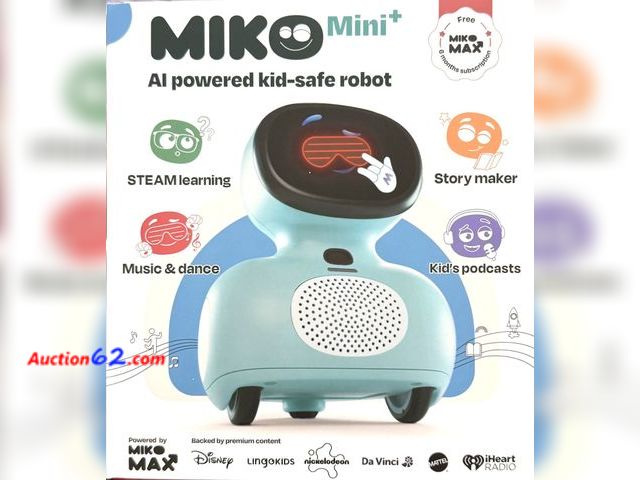 Lot 44-643j - MIKO Mini+ MIKO MAX - AI-powered Conversational Companion Robot for Kids - NIB
 See All Photo's Not Tested E-Commerce Return, A basic inspec...
