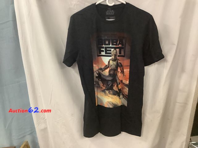 Lot 44-6184e - Starwars Book of Boba Fett tshirt size Medium. Appears New, A basic inspection has been given to this item. Sold AS-IS. See All Photo's Not ...