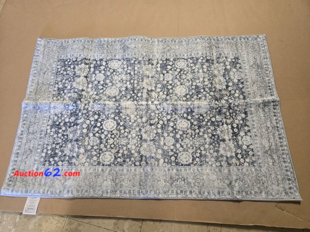 Lot 44-6521t - Small Entryway Rugs Machine Washable : 2'x3' Entryway Throw Rug Stain Resistant Boho Area Rug Cushioned Non Skid Rubber Backing  Appears New...