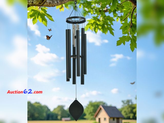 Lot 44-1820a - Stylecraft Double Wind Chime Appears New, A basic inspection has been given to this item. Sold AS-IS. See All Photo's Not Tested