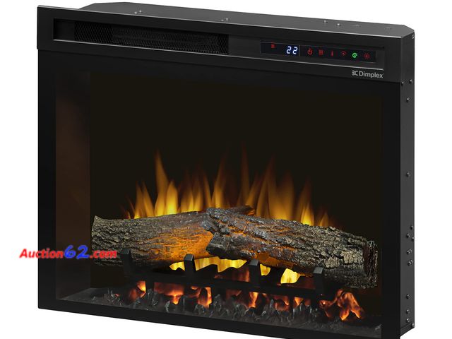 Lot 44-6m - $479 Retail price - Dimplex Multi-Fire XHD™ 23" Firebox with Logs (Model: XHD23L), 5118 BTU, 120 Volt, 1500 Watt, Black See All Photo's Not ...