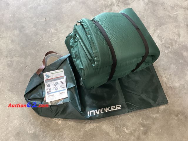 Lot 44-209g - Invoker Sleeping Pad For Camping  E-Commerce Return, A basic inspection has been given to this item. Sold AS-IS.