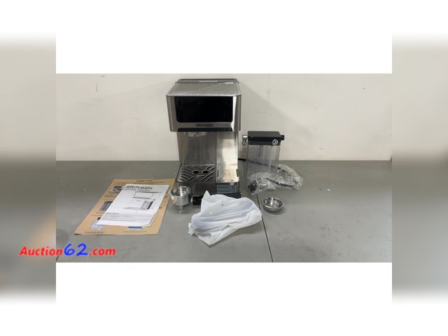 Lot 44-1985j - $169.99 Retail price - AIRMSEN 20 Bar Espresso Machine with Automatic Milk Frother, Cappuccino &amp; Latte Coffee Maker with Quick Brew Dual...