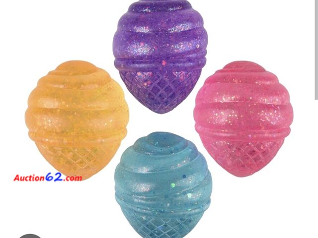 Lot 44-6678p - The System Sellers Sugar Squeezy Sensory Fidget Toy for Kids and Adults, Squeeze Sugar Ball Stress Balls with Gooey Inside, Great for Anxiet...