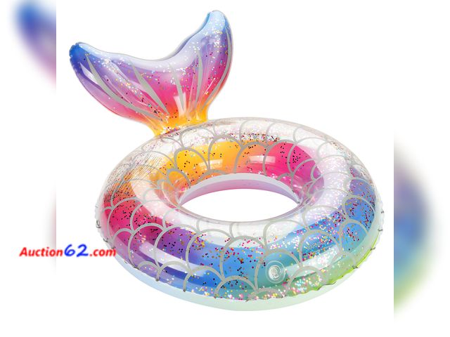 Lot 44-125g - MoKo Mermaid Pool Float Appears New, A basic inspection has been given to this item. Sold AS-IS.