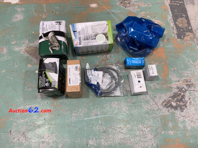 Lot 44-931p - Multi-Brand Mixed Lot: Home Improvement &amp; Hardware Collection - Faucet, Rainwater System, Door Hardware, Palm Sander &amp; More E-Commer...