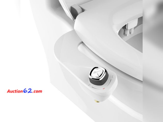 Lot 44-1621p - Bio Bidet - Slim Edge Non-Electric Universal Fit Bidet Toilet Attachment Appears New, A basic inspection has been given to this item. Sold A...