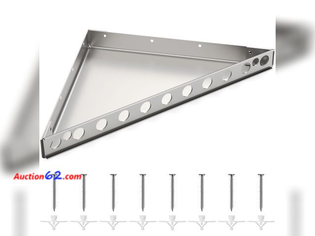 Lot 44-250 - Floating Corner Shower Bench Kit-Customizable Appearance Corner Bench Seatin (22"x22"x31") Appears New, A basic inspection has been given to...