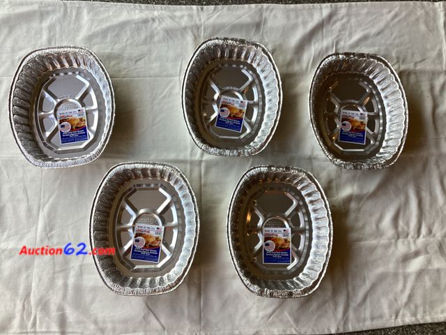 Lot 44-7714j - Lot of (5) giant oval rack roasters.  Appears New, A basic inspection has been given to this item. Sold AS-IS. See All Photo's