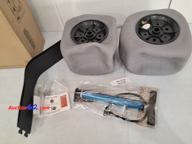 Lot 44-7215e - Bonnlo 12" balloon wheels beach cart tires replacement big sand wheels for beach buggy, kayak trolley, canoe dolly, rolling walker, garden c...